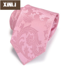 Perfect Knot 100% Handmade Slim Pink SilkTie